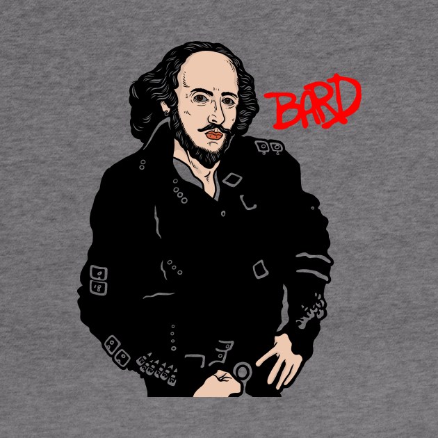 Bard Shakespeare by dumbshirts